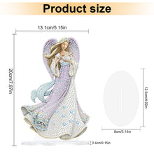 Load image into Gallery viewer, Angel Desktop Diamond Art Kits Rhinestones Desktop Ornaments Bedroom Table Decor
