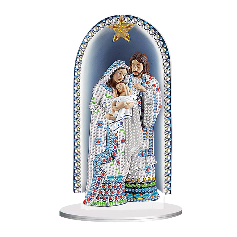 Angel Desktop Diamond Art Kits Rhinestones Desktop Ornaments Bedroom Table Decor