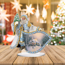 Load image into Gallery viewer, Christmas Snowman Table Top Diamond Painting Ornament Kits for Home Office Decor
