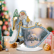 Load image into Gallery viewer, Christmas Snowman Table Top Diamond Painting Ornament Kits for Home Office Decor
