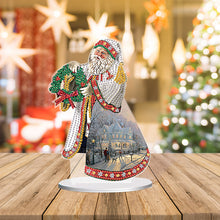 Load image into Gallery viewer, Christmas Snowman Table Top Diamond Painting Ornament Kits for Home Office Decor
