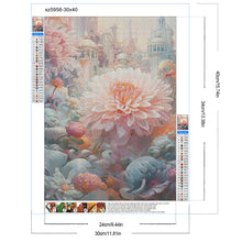 Load image into Gallery viewer, Diamond Painting - Full Round - Blooming flowers (30*40CM)
