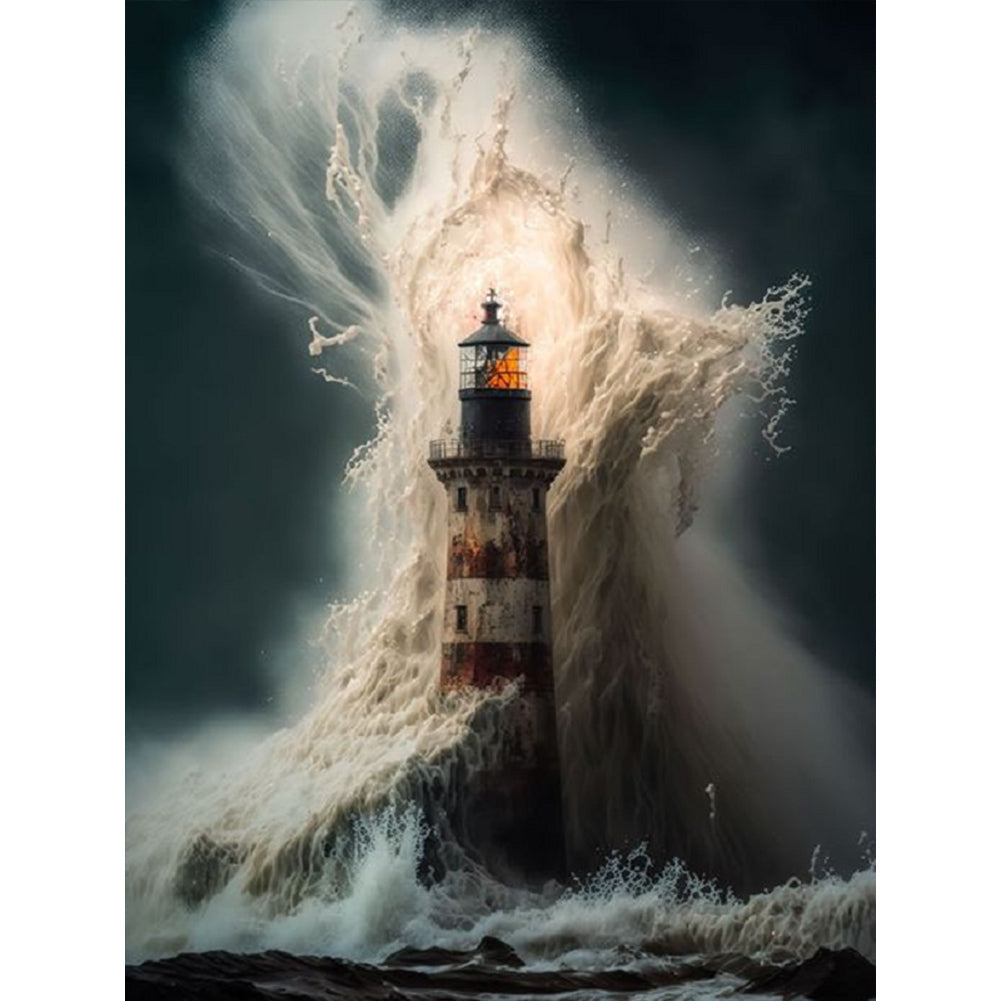 Diamond Painting - Full Round - Lighthouse (30*40CM)