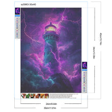 Load image into Gallery viewer, Diamond Painting - Full Round - Lighthouse (30*40CM)
