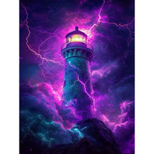 Load image into Gallery viewer, Diamond Painting - Full Round - Lighthouse (30*40CM)
