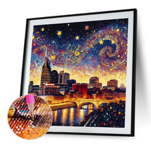 Load image into Gallery viewer, Diamond Painting - Full Round - Music city (40*40CM)
