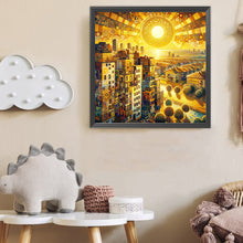 Load image into Gallery viewer, Diamond Painting - Full Round - Sunny city (40*40CM)
