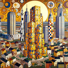 Load image into Gallery viewer, Diamond Painting - Full Round - High-rise buildings (40*40CM)
