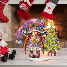 Load image into Gallery viewer, Acrylic Special Shape Girl Diamond Painting Desktop Decors for Home Office Decor
