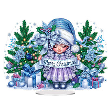 Load image into Gallery viewer, Acrylic Special Shape Girl Diamond Painting Desktop Decors for Home Office Decor
