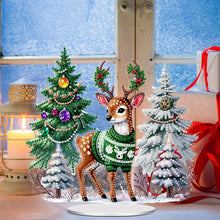 Load image into Gallery viewer, Acrylic Special Shape Girl Diamond Painting Desktop Decors for Home Office Decor
