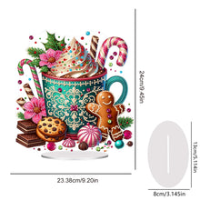 Load image into Gallery viewer, Acrylic Special Shape Girl Diamond Painting Desktop Decors for Home Office Decor
