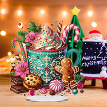 Load image into Gallery viewer, Acrylic Special Shape Girl Diamond Painting Desktop Decors for Home Office Decor
