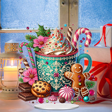 Load image into Gallery viewer, Acrylic Special Shape Girl Diamond Painting Desktop Decors for Home Office Decor
