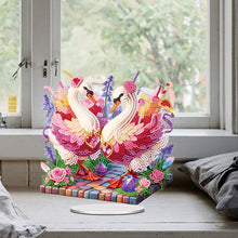 Load image into Gallery viewer, Acrylic Special Shape Cat Desktop Diamond Art Kits Rhinestones Desktop Ornaments
