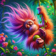 Load image into Gallery viewer, Diamond Painting - Full Round - Animals and flowers (40*40CM)
