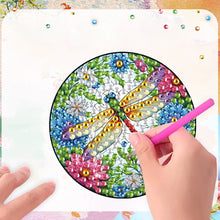 Load image into Gallery viewer, 6Pcs Acrylic Animals And Flowers Diamond Art Fridge Magnet for Car Mailbox Decor
