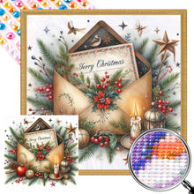 Load image into Gallery viewer, AB Diamond Painting - Full Round - Christmas letter (40*40CM)
