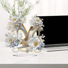 Load image into Gallery viewer, Acrylic Special Shape Elegant High Heels 5D DIY Diamond Art Tabletop Decorations

