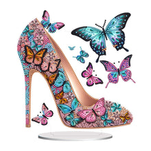 Load image into Gallery viewer, Acrylic Special Shape Elegant High Heels 5D DIY Diamond Art Tabletop Decorations
