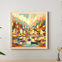 Load image into Gallery viewer, Diamond Painting - Full Round - House by the sea (40*40CM)
