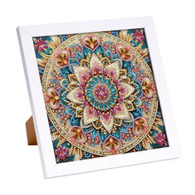 Load image into Gallery viewer, Diamond Painting - Partial Special Shaped - Mandala (with frame) (2*19.2CM)
