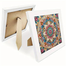 Load image into Gallery viewer, Diamond Painting - Partial Special Shaped - Mandala (with frame) (2*19.2CM)
