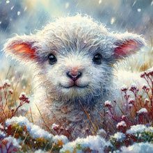 Load image into Gallery viewer, Diamond Painting - Full Square - Small animals in the snow (30*30CM)
