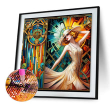 Load image into Gallery viewer, Diamond Painting - Full Square - Modern girl (40*40CM)
