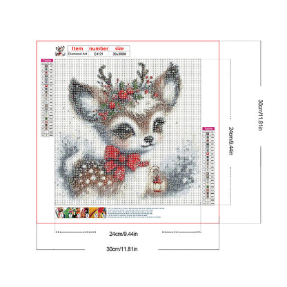 Diamond Painting - Full Round - Deer (30*30CM)