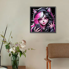 Load image into Gallery viewer, Diamond Painting - Full Round - Cool cartoon girl (30*30CM)
