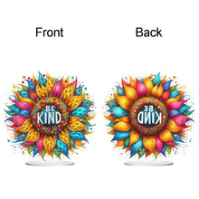 Load image into Gallery viewer, Acrylic Special Shape Rainbow Butterfly Table Top Diamond Painting Ornament Kits
