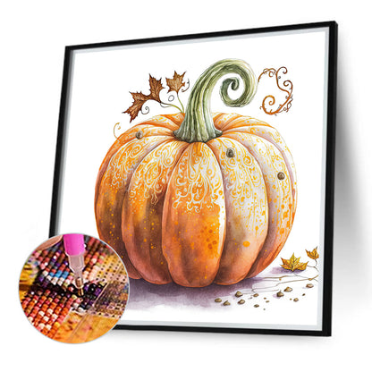 Diamond Painting - Full Round - Dead leaves pumpkin (40*40CM)