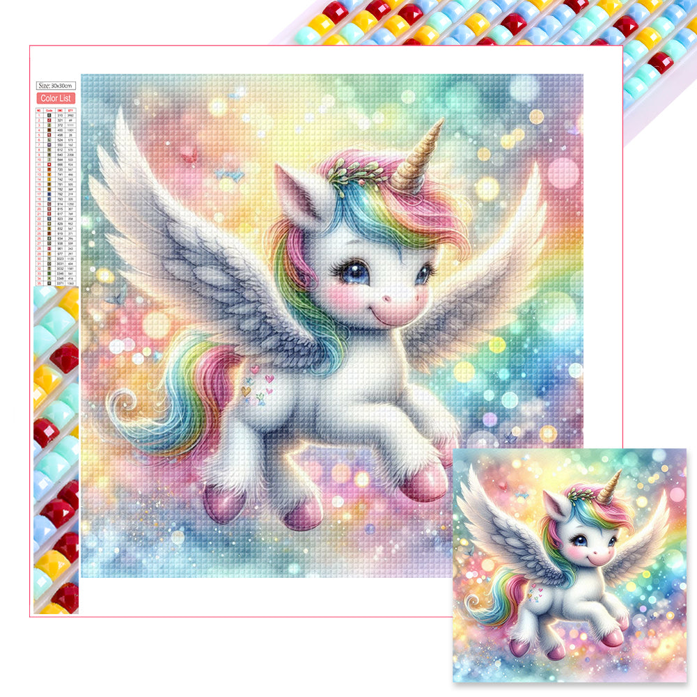 Diamond Painting - Full Square - Unicorn (30*30CM)