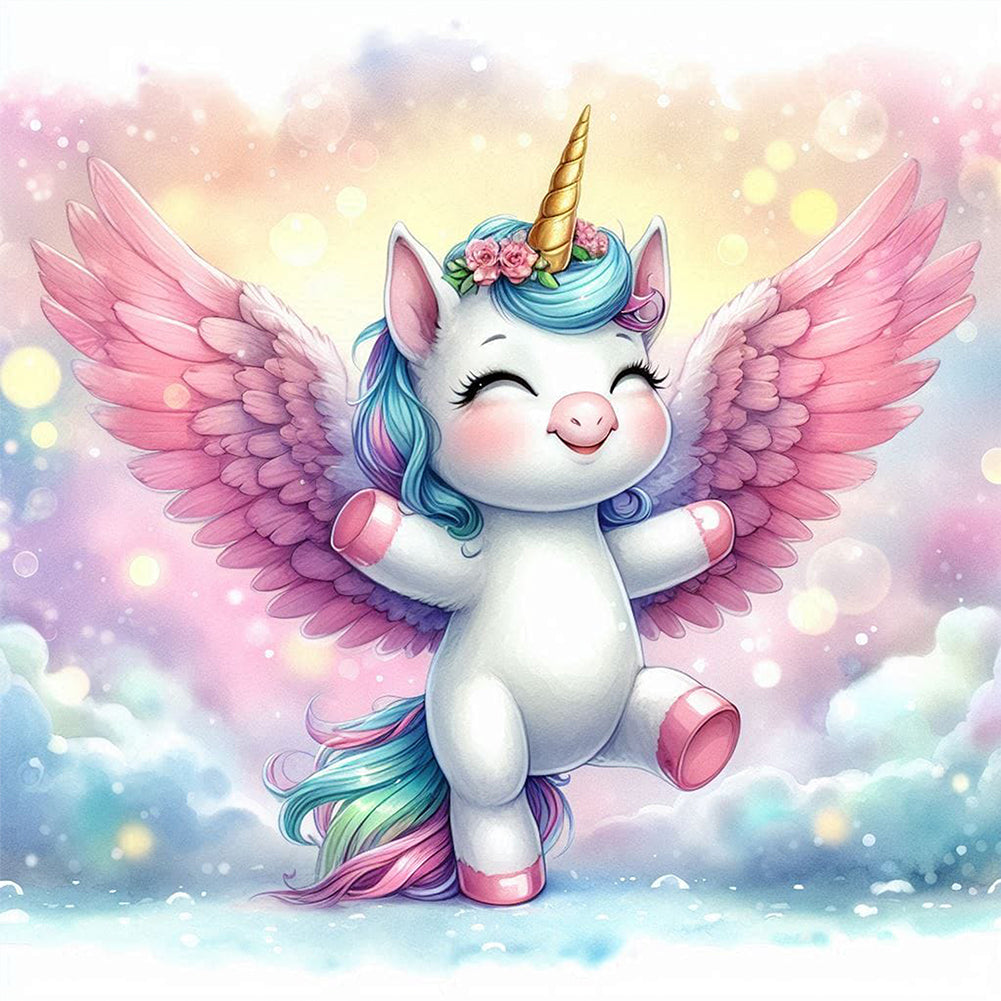 Diamond Painting - Full Square - Unicorn (30*30CM)