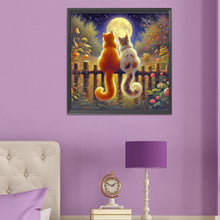 Load image into Gallery viewer, Diamond Painting - Full Round - Cat back (50*50CM)
