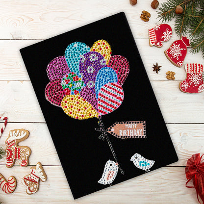 Special Shaped Balloon Diamond Painting Diary Book A5 Diamond Painting Notebooks
