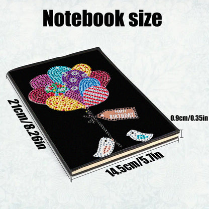 Special Shaped Balloon Diamond Painting Diary Book A5 Diamond Painting Notebooks