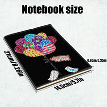 Load image into Gallery viewer, Special Shaped Balloon Diamond Painting Diary Book A5 Diamond Painting Notebooks
