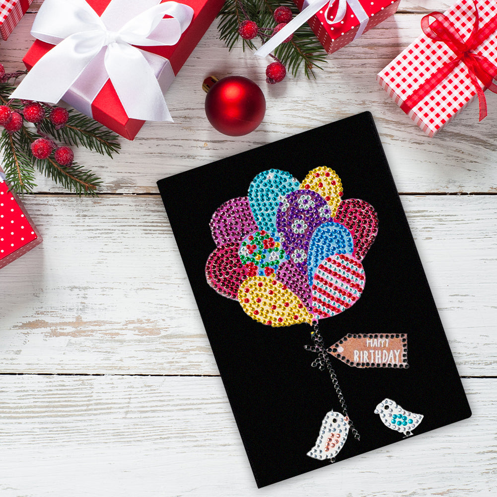 Special Shaped Balloon Diamond Painting Diary Book A5 Diamond Painting Notebooks