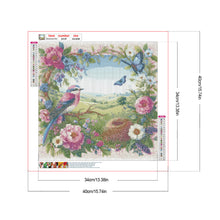 Load image into Gallery viewer, Diamond Painting - Full Round - Flowers and birds (40*40CM)
