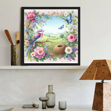 Load image into Gallery viewer, Diamond Painting - Full Round - Flowers and birds (40*40CM)
