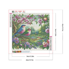 Load image into Gallery viewer, Diamond Painting - Full Round - Flowers and birds (40*40CM)
