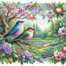 Load image into Gallery viewer, Diamond Painting - Full Round - Flowers and birds (40*40CM)
