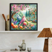 Load image into Gallery viewer, Diamond Painting - Full Round - Flowers and birds (40*40CM)

