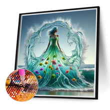 Load image into Gallery viewer, Diamond Painting - Full Round - Fish and water skirt (40*40CM)
