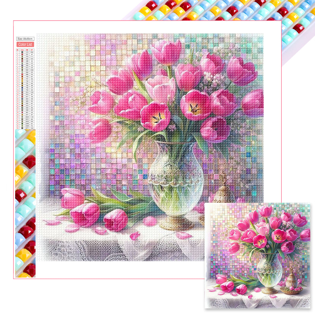 Diamond Painting - Full Square - Tulip (40*40CM)