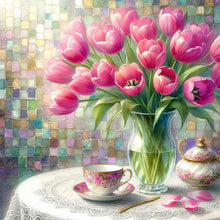 Load image into Gallery viewer, Diamond Painting - Full Square - Tulip (40*40CM)
