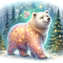 Load image into Gallery viewer, Diamond Painting - Full Round - Polar bear (30*30CM)
