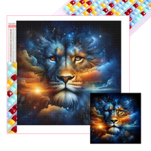 Load image into Gallery viewer, Diamond Painting - Full Square - Starry sky lion head (40*40CM)
